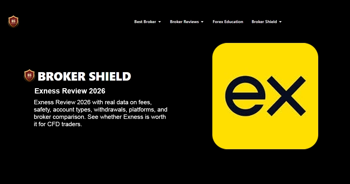Is Exness Worth It in 2026? Fees & Withdrawals - BrokShield