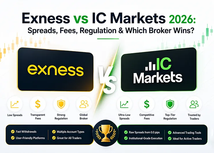 Exness vs IC Markets 2026 comparison