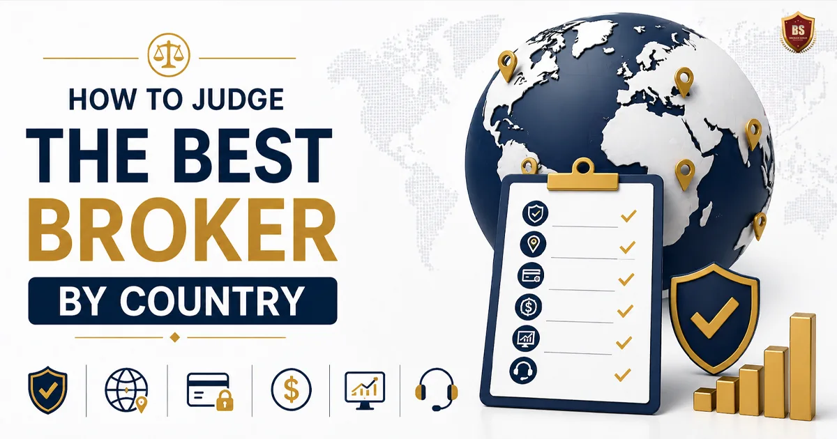 How to judge the best broker by country