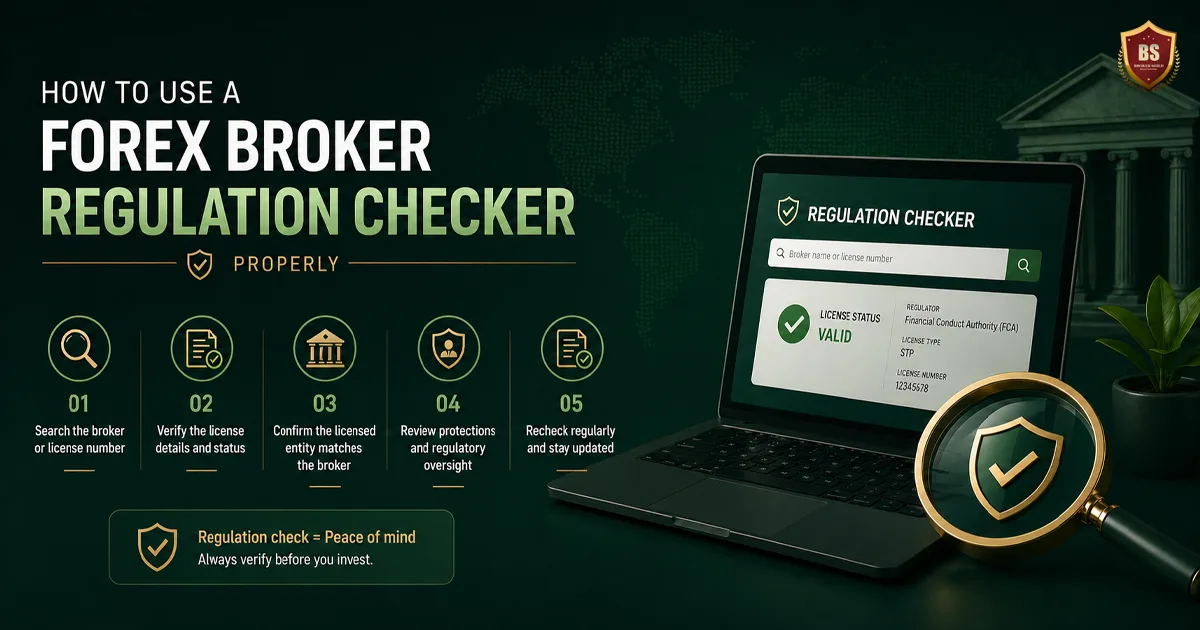 How to use a forex broker regulation checker properly