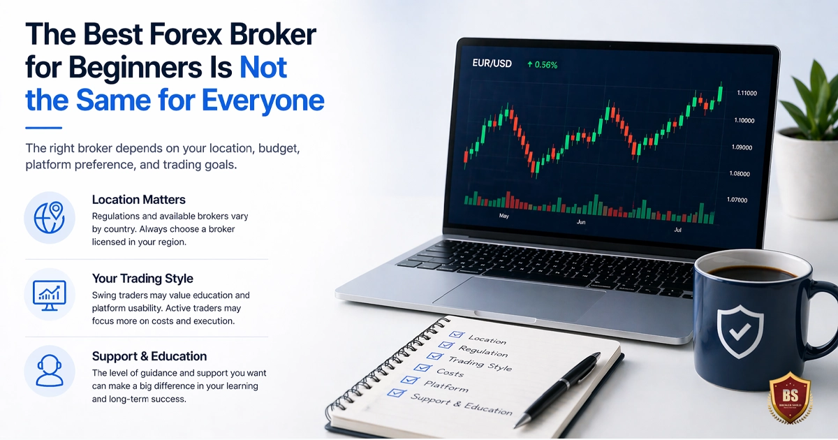 The best forex broker for beginners is not the same for everyone 