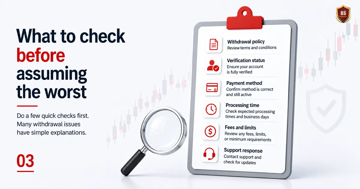 What to check before assuming the worst