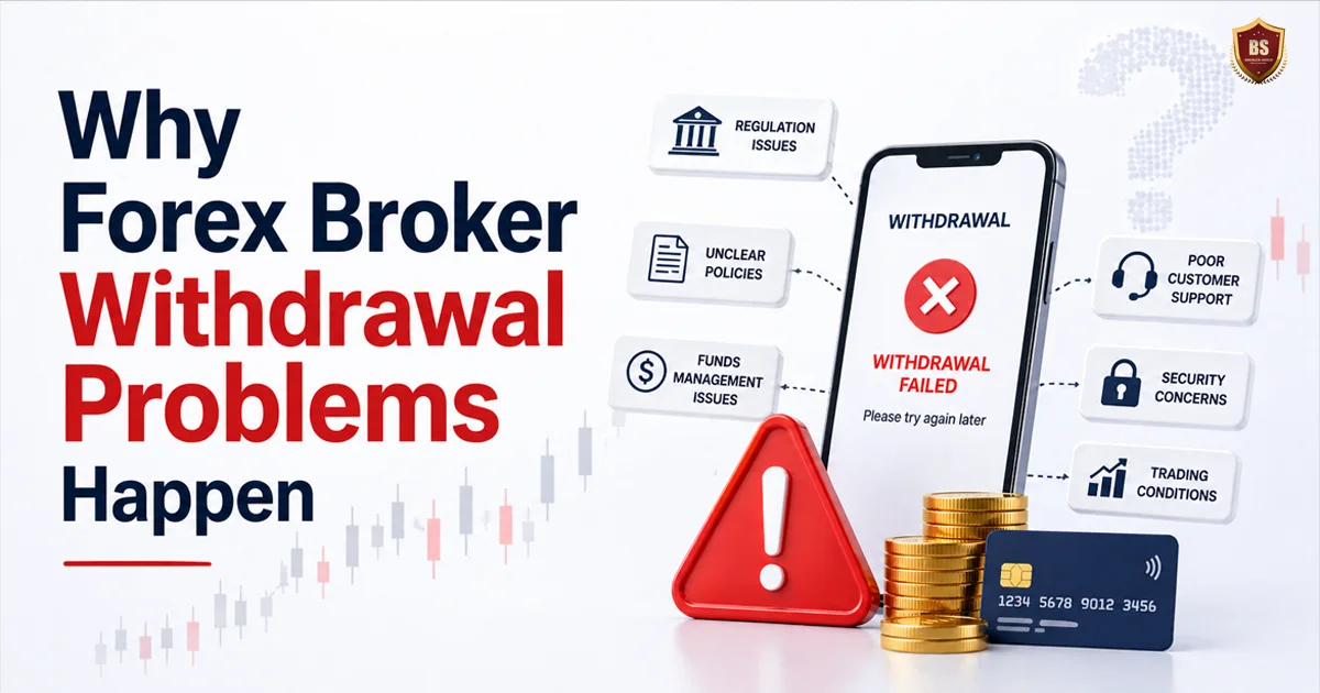 Why forex broker withdrawal problems happen
