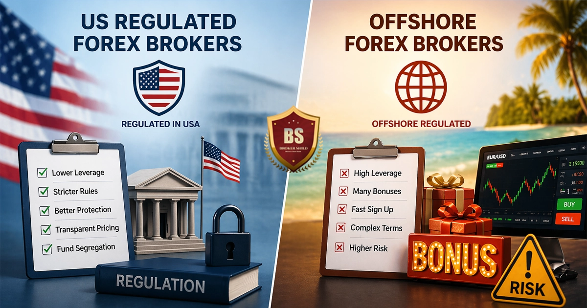 Regulated Forex Brokers in USA: What Matters 2 Why regulated forex brokers in USA look different from offshore brokers