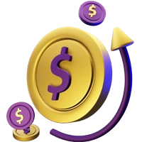 Deposit and withdrawal icon