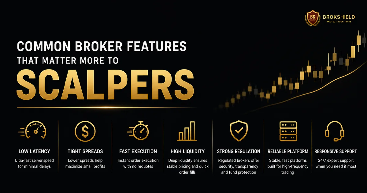 Common broker features that matter more to scalpers