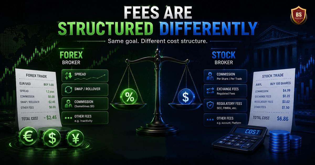 Fees are structured differently