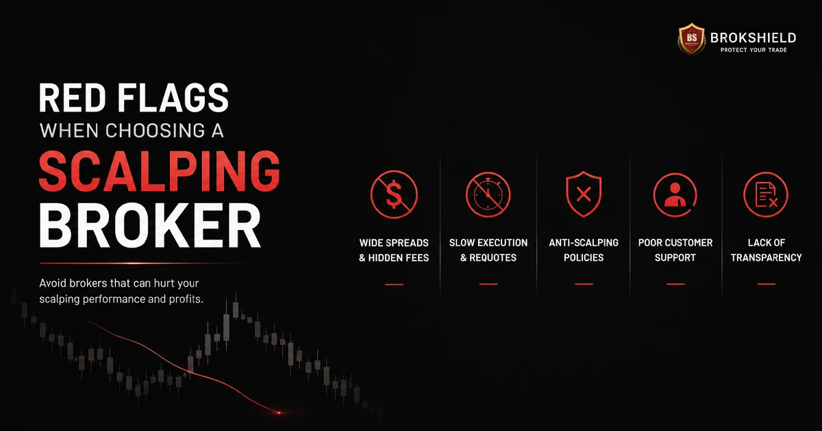 Red flags when choosing a scalping broker