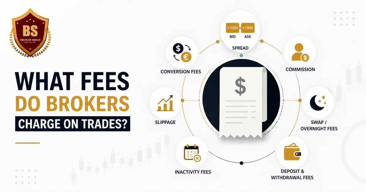 What fees do brokers charge