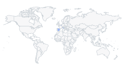 MEXEM top countries traffic map